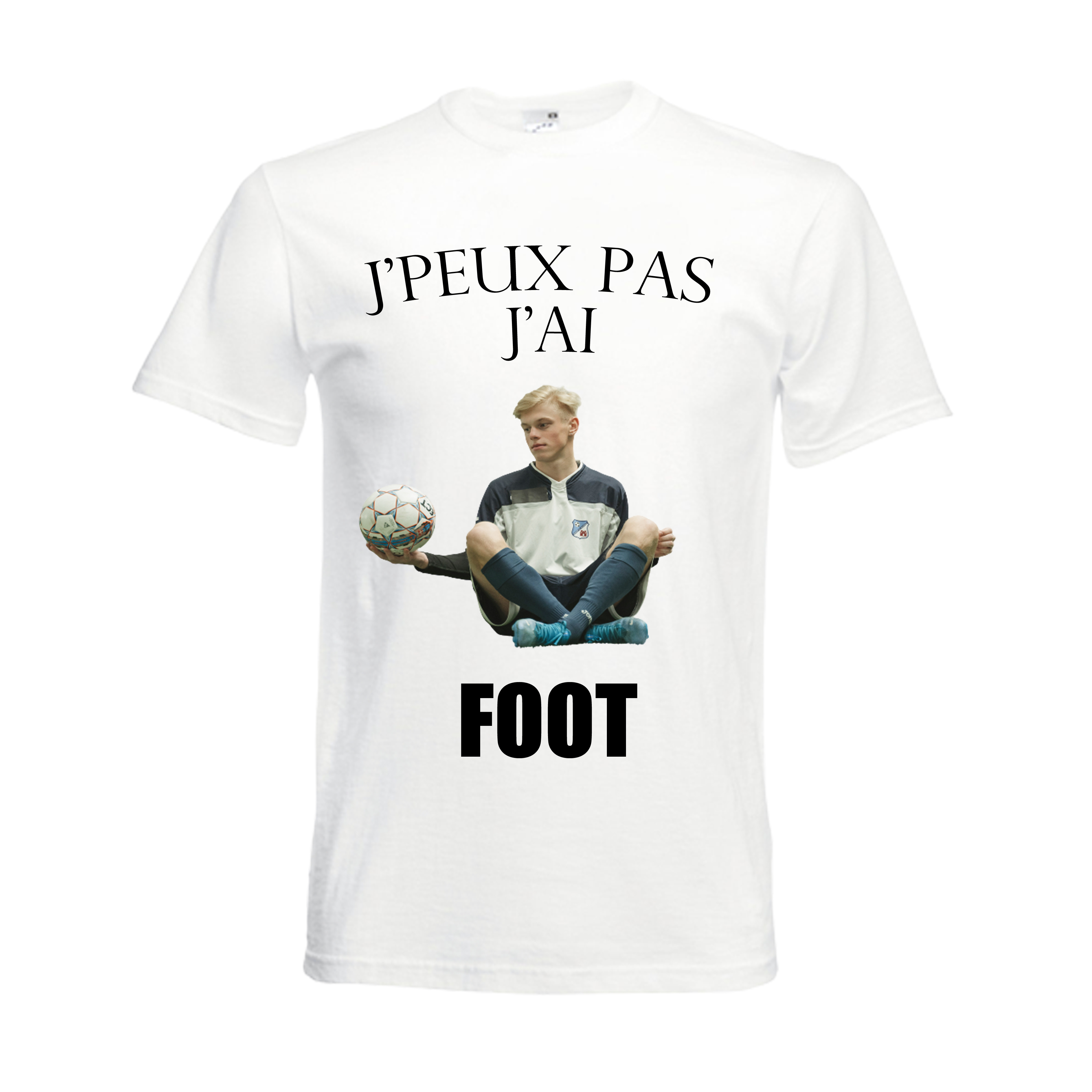 T-shirt Homme personnalisé face avant et arrière